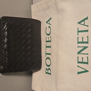 Bottega Veneta Brown Leather Wallet
